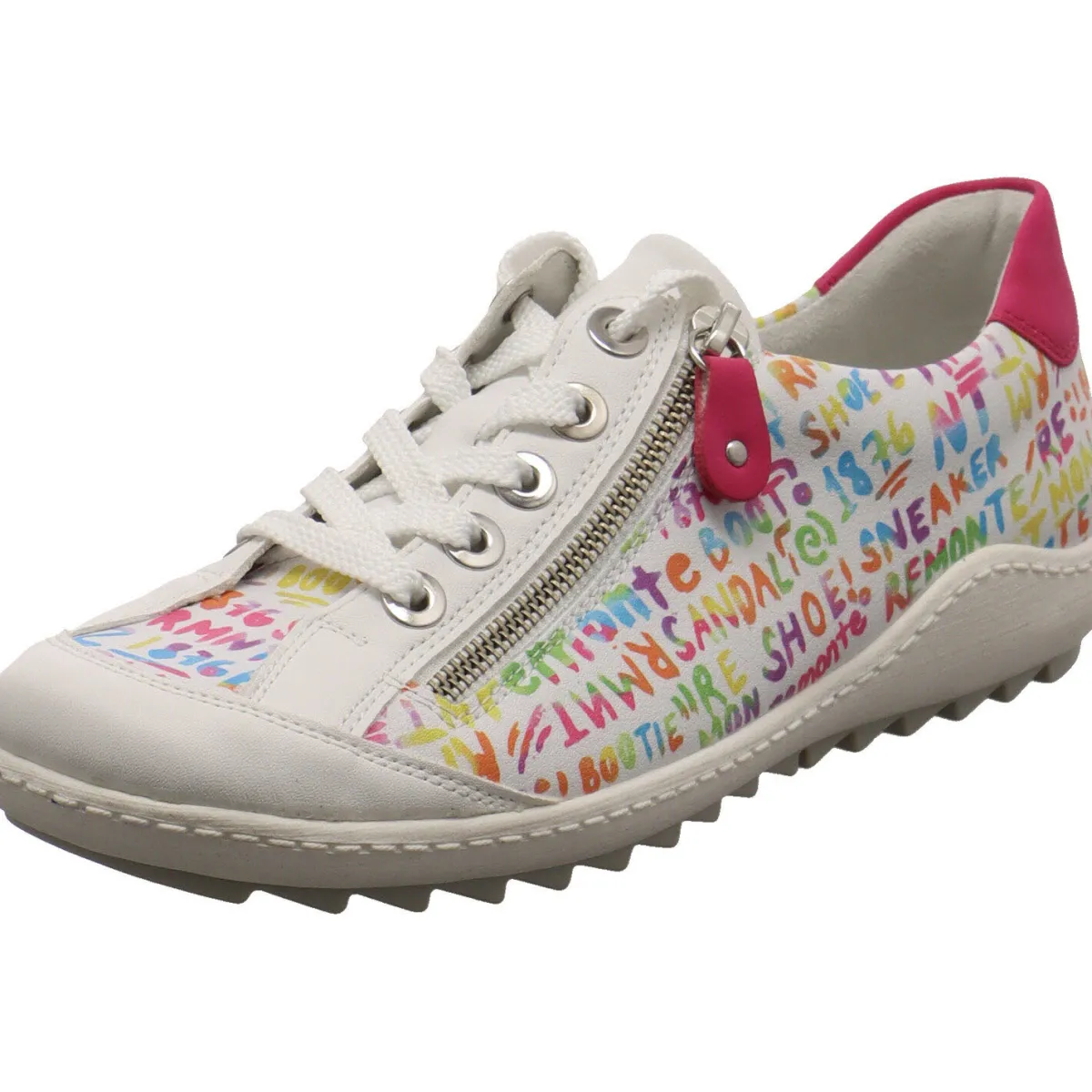 Remonte Schnürschuh weiß Sale