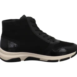 Remonte Schnürstiefelette schwarz Discount