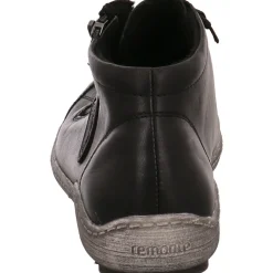 Remonte Schnürstiefelette schwarz Discount