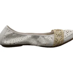 Rieker Ballerina weiß Clearance