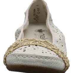 Rieker Ballerina weiß Clearance