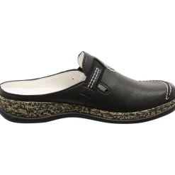 Rieker Clog schwarz Discount