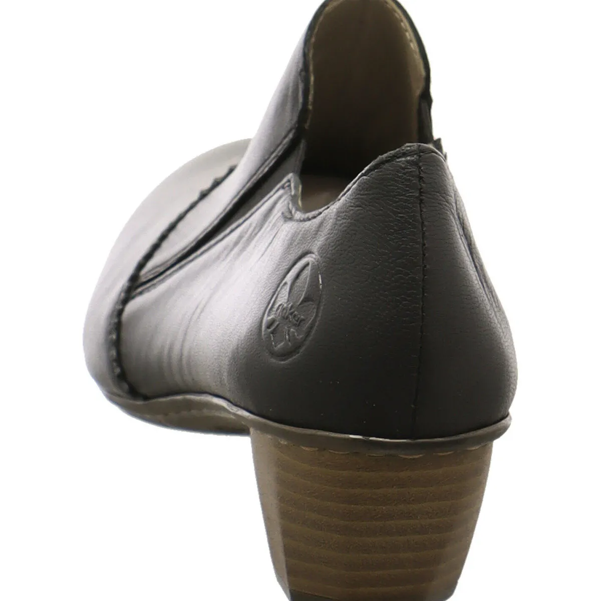 Rieker Hochfrontpumps schwarz Clearance