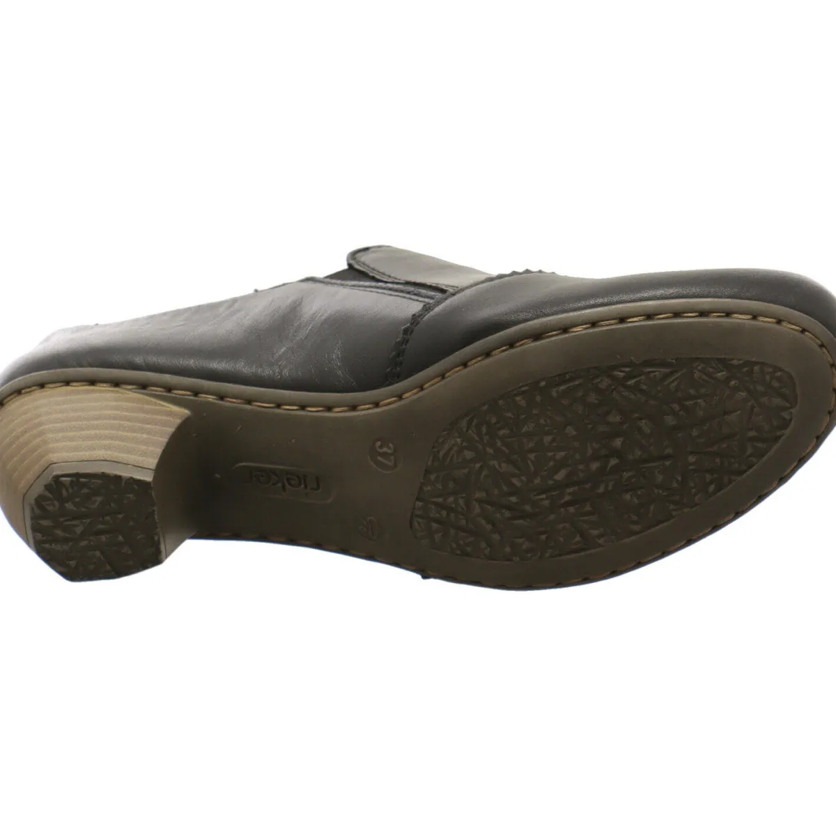 Rieker Hochfrontpumps schwarz Clearance