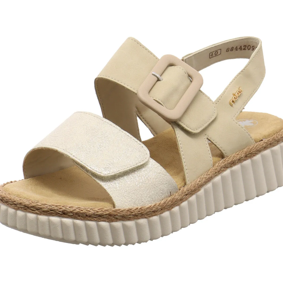 Rieker Keilsandalette beige Online