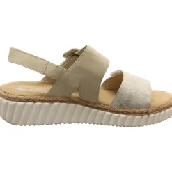 Rieker Keilsandalette beige Online
