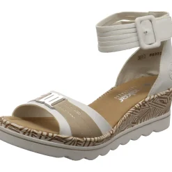 Rieker Keilsandalette weiß Outlet