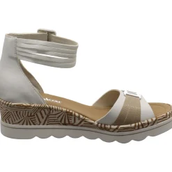 Rieker Keilsandalette weiß Outlet