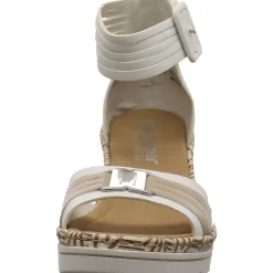 Rieker Keilsandalette weiß Outlet