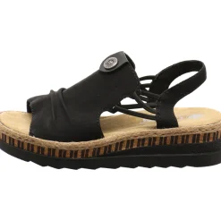 Rieker Keilsandalette schwarz Best