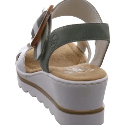 Rieker Keilsandalette weiß Online