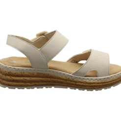 Rieker Keilsandalette beige Best
