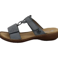 Rieker Pantolette blau