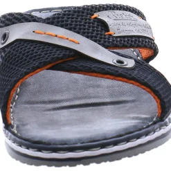 Rieker Pantolette blau Outlet