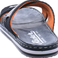 Rieker Pantolette blau Outlet