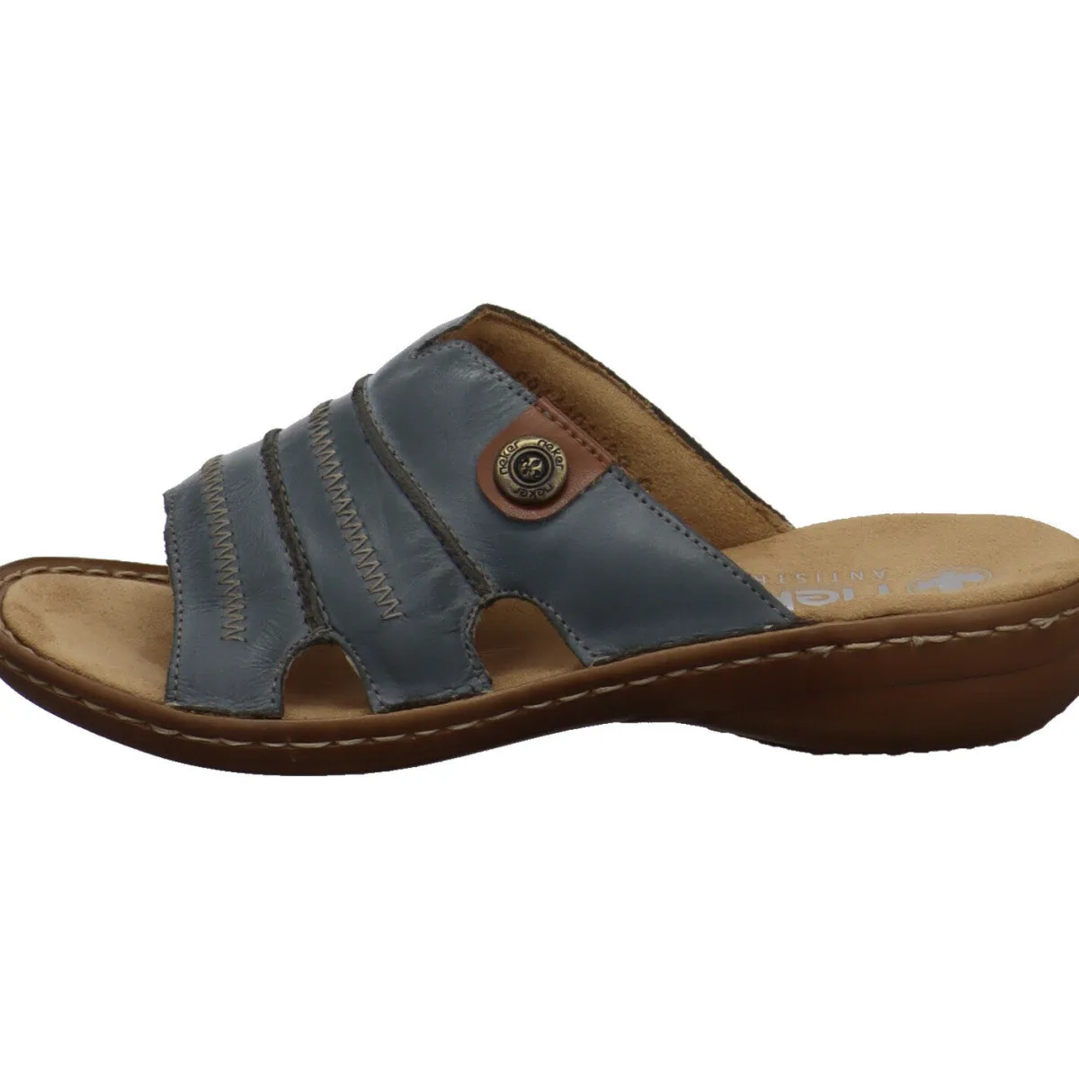 Rieker Pantolette blau Online