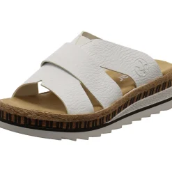 Rieker Pantolette weiß Sale