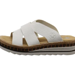 Rieker Pantolette weiß Sale