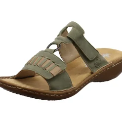 Rieker Pantolette grün Hot