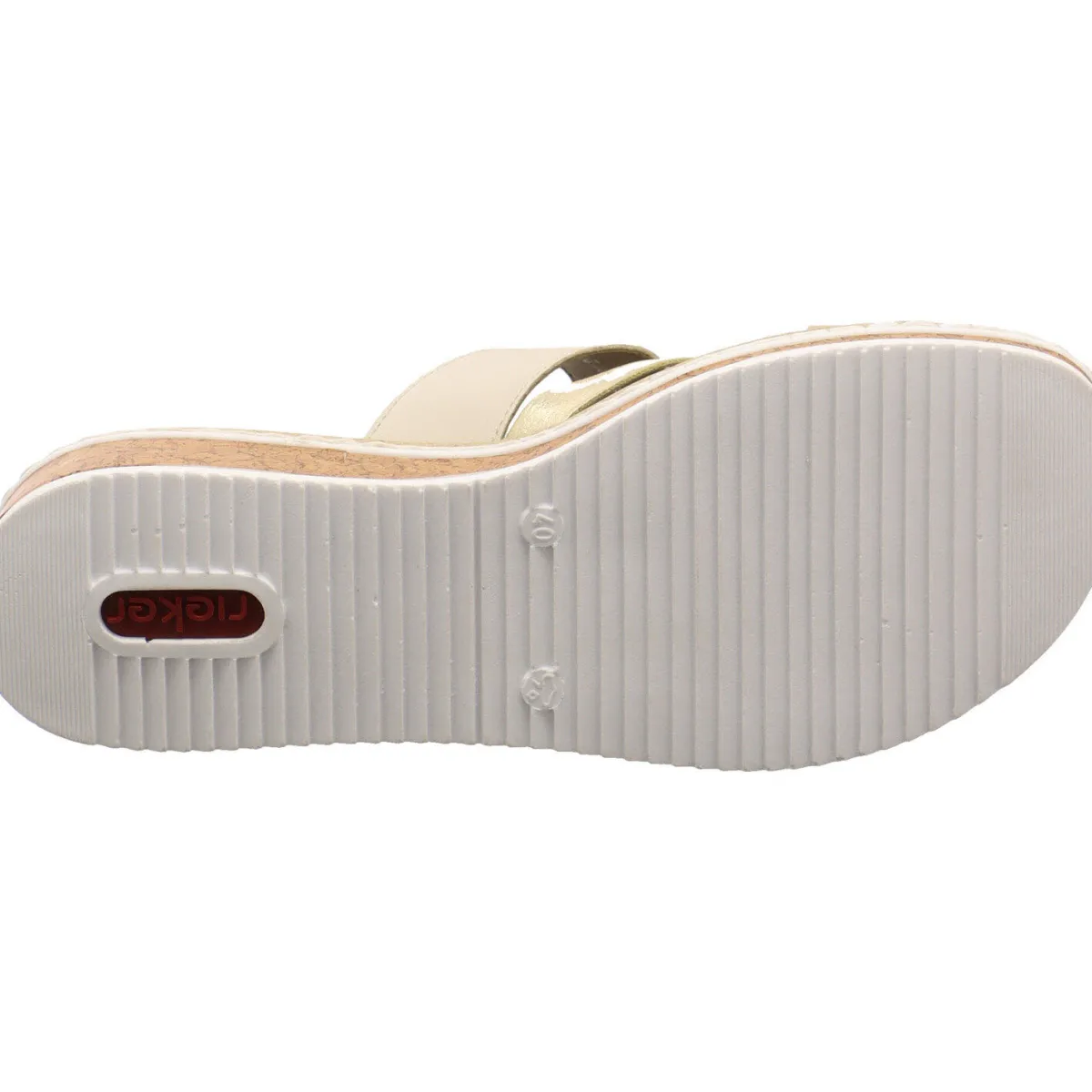 Rieker Pantolette beige Sale