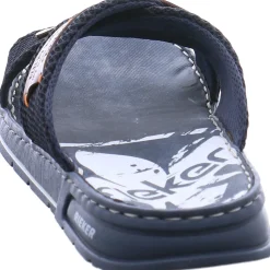 Rieker Pantolette blau Clearance