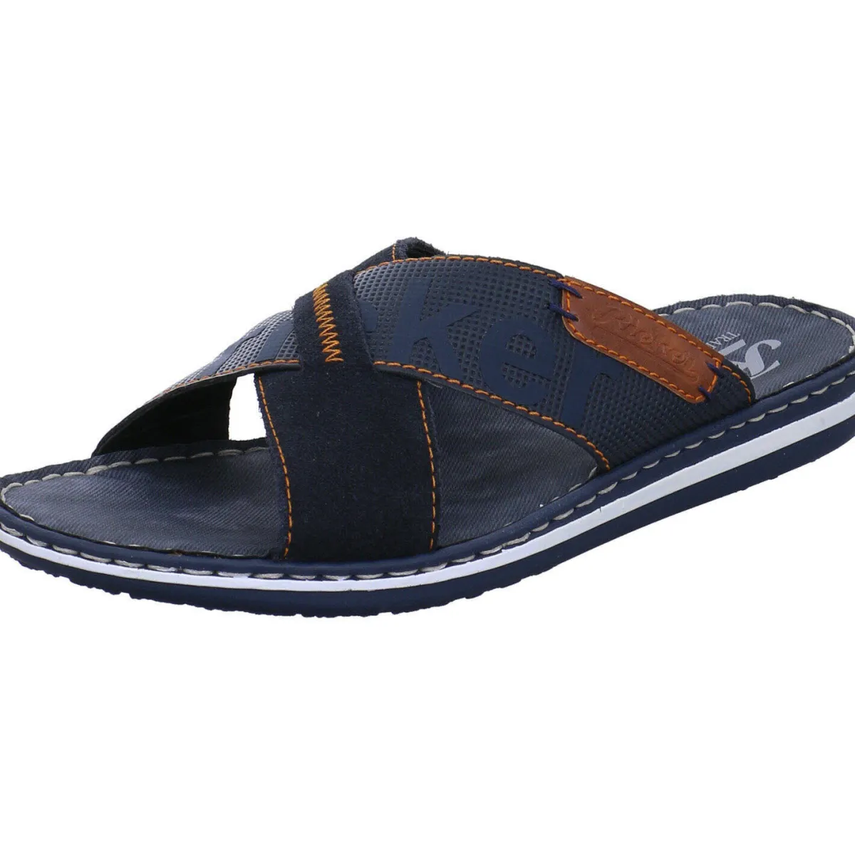 Rieker Pantolette blau Online