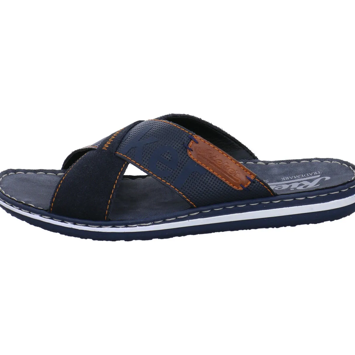 Rieker Pantolette blau Online