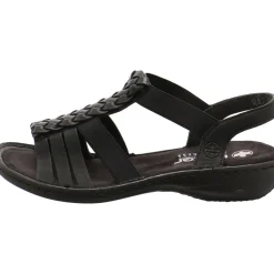 Rieker Sandale schwarz Sale