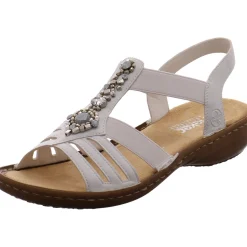 Rieker Sandale weiß Discount