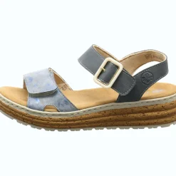 Rieker Sandale blau Clearance