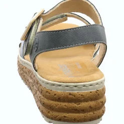 Rieker Sandale blau Clearance