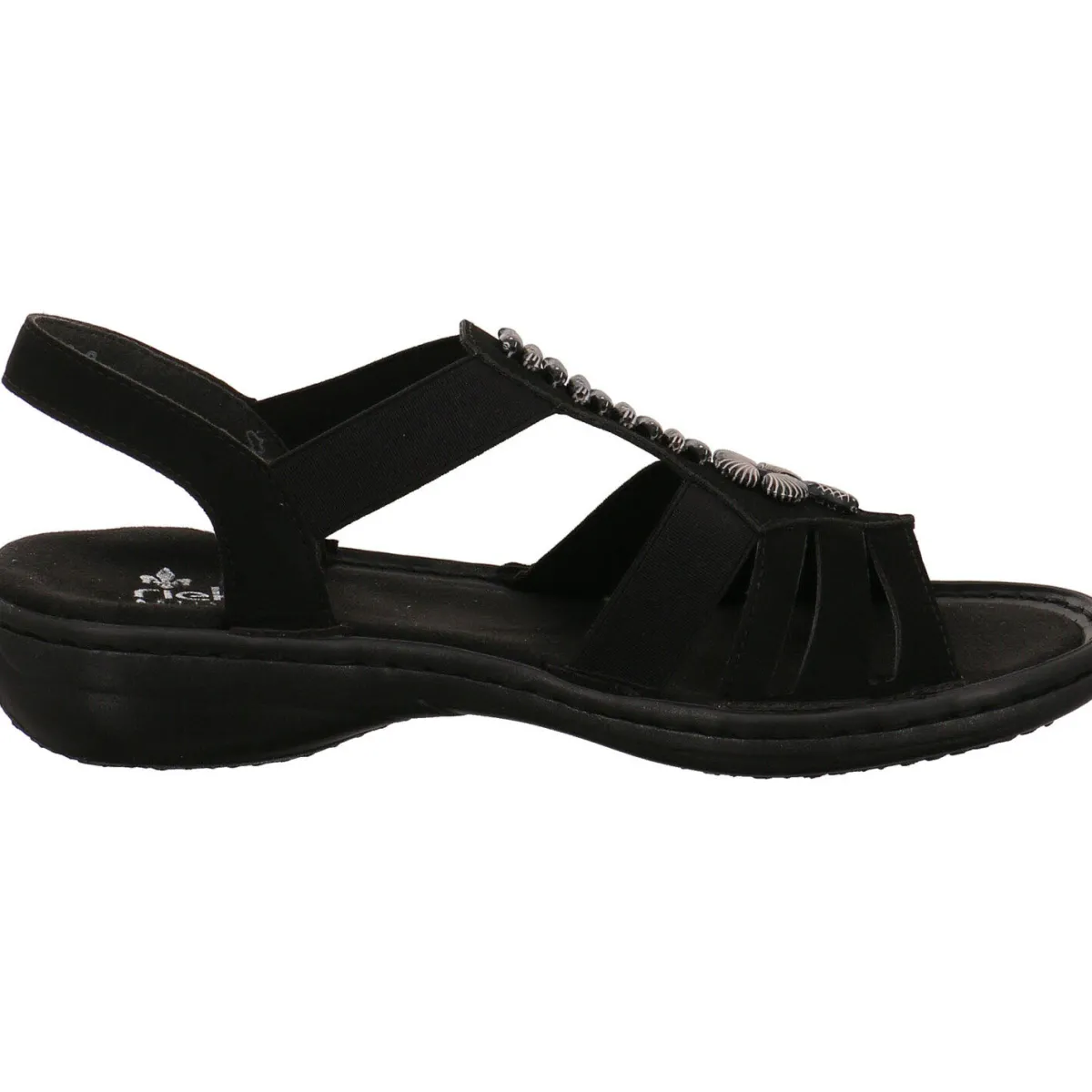 Rieker Sandale schwarz Clearance