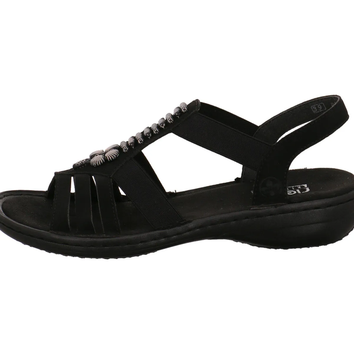 Rieker Sandale schwarz Clearance