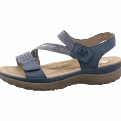 Rieker Sandale blau