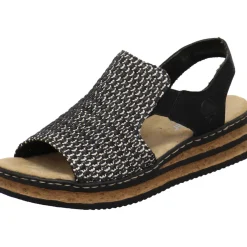 Rieker Sandale schwarz Sale