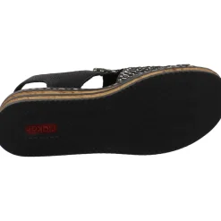 Rieker Sandale schwarz Sale