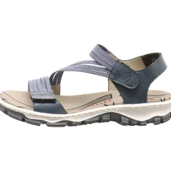 Rieker Sandale 68871 blau