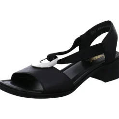 Rieker Sandalette schwarz Clearance