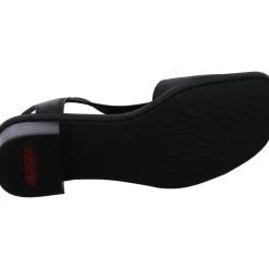 Rieker Sandalette schwarz Clearance