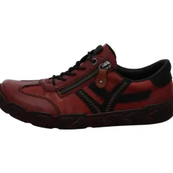 Rieker Schnürschuh rot Clearance