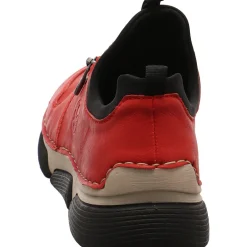Rieker Schnürschuh rot Clearance