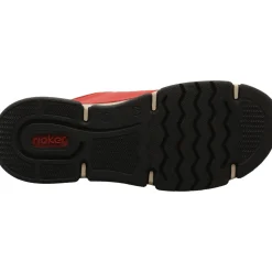 Rieker Schnürschuh rot Clearance