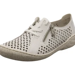 Rieker Schnürschuh weiß New