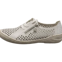 Rieker Schnürschuh weiß New