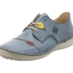 Rieker Schnürschuh blau New