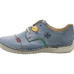 Rieker Schnürschuh blau New