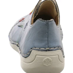 Rieker Schnürschuh blau New