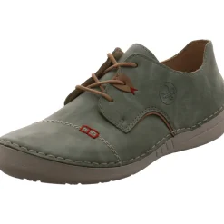 Rieker Schnürschuh grün New