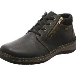 Rieker Schnürschuh schwarz Clearance