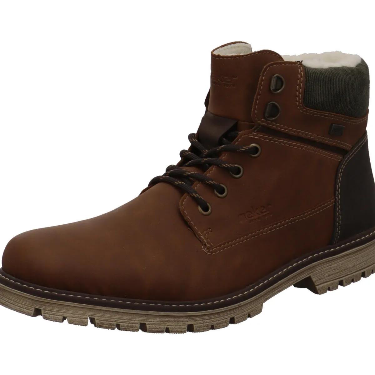 Rieker Schnürstiefelette braun Discount